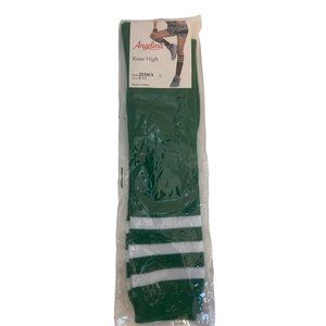 NIB Knee High Socks  Women Size 9-11 Halloween Costume Green